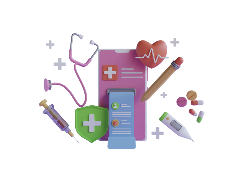 multiple healthcare equipment